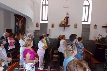 Misa, procesión y encuentro vecinal en La Higuera Canaria este domingo/TA.